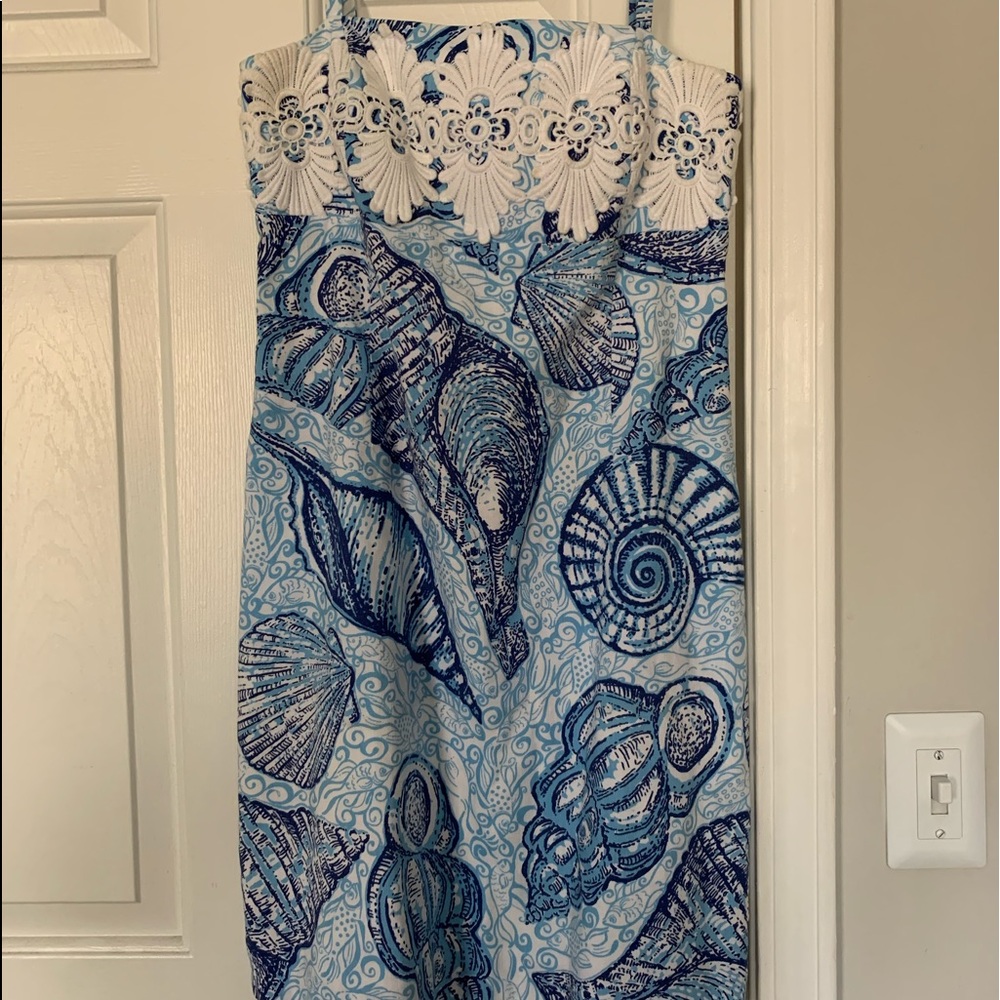 💙True Blue Shell 🐚 White label Lilly